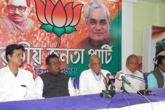 Ahead of TTAADC election 366 members of CPI (M), Congress and INPT join BJP